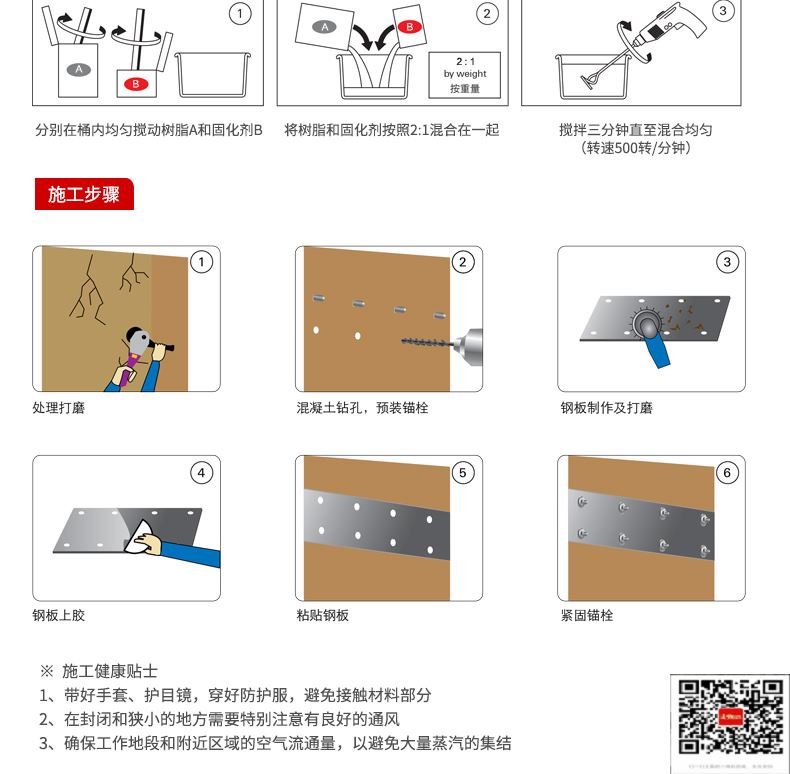 包钢宝应粘钢加固施工过程